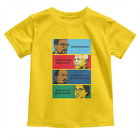 African American Leaders History Quote Gift Toddler T Shirt