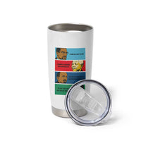 African American Leaders History Quote Gift Tumbler Cup