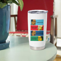 African American Leaders History Quote Gift Tumbler Cup