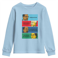 African American Leaders History Quote Gift Youth Sweatshirt