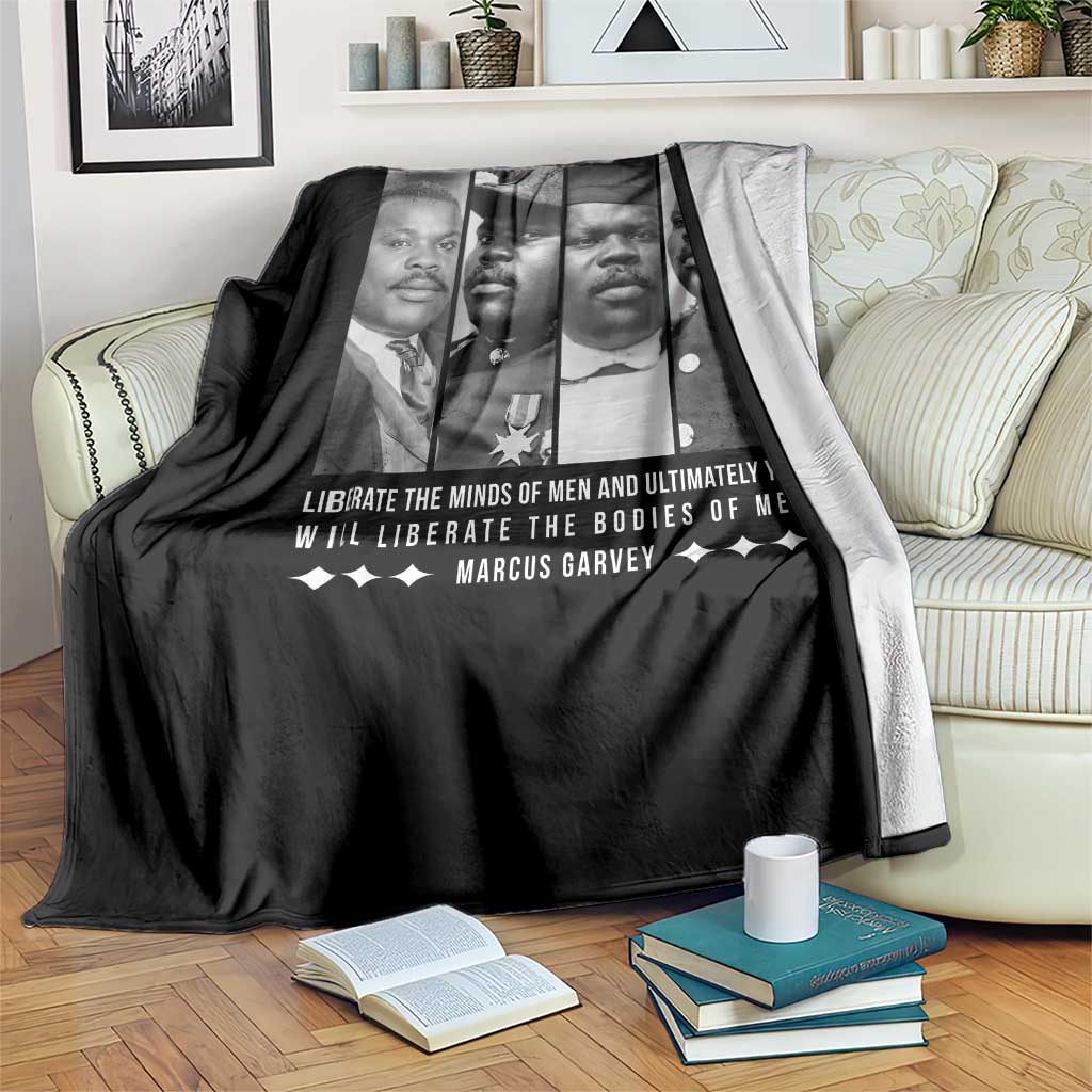 Marcus Garve Quote Throw Blanket Liberate The Minds Of Men
