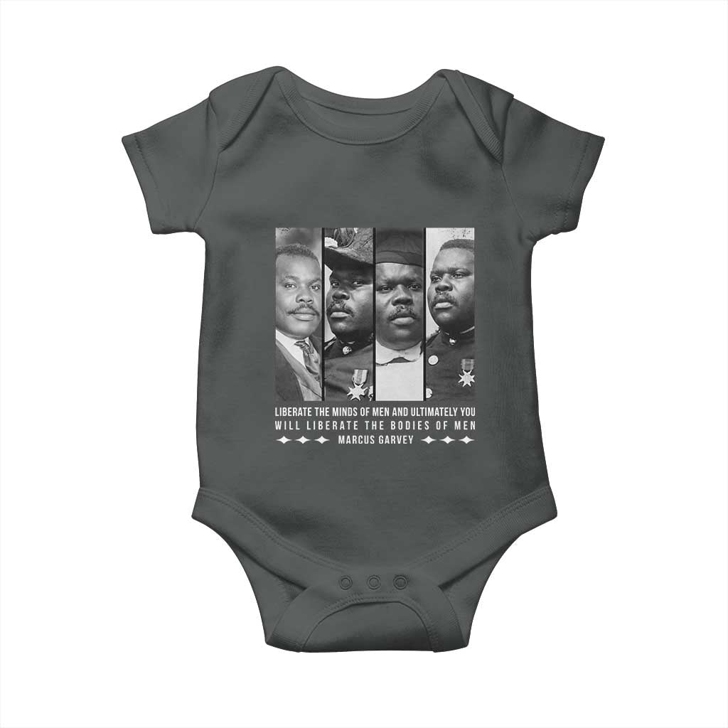 Marcus Garve Quote Baby Onesie Liberate The Minds Of Men