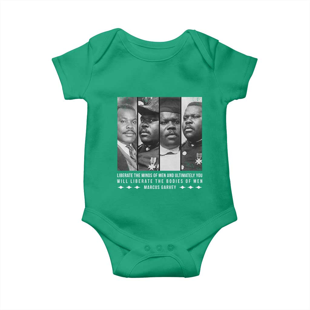 Marcus Garve Quote Baby Onesie Liberate The Minds Of Men