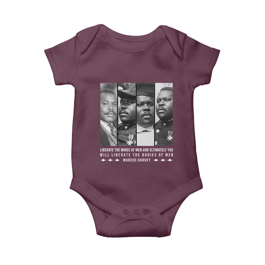 Marcus Garve Quote Baby Onesie Liberate The Minds Of Men