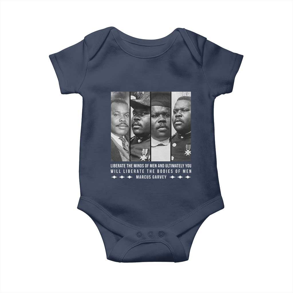 Marcus Garve Quote Baby Onesie Liberate The Minds Of Men