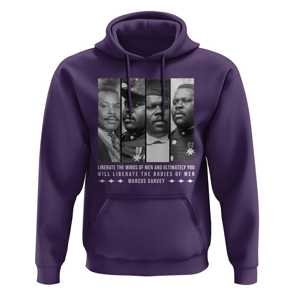 Marcus Garve Quote Hoodie Liberate The Minds Of Men