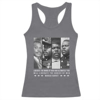 Marcus Garve Quote Racerback Tank Top Liberate The Minds Of Men