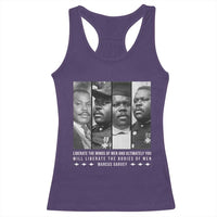 Marcus Garve Quote Racerback Tank Top Liberate The Minds Of Men