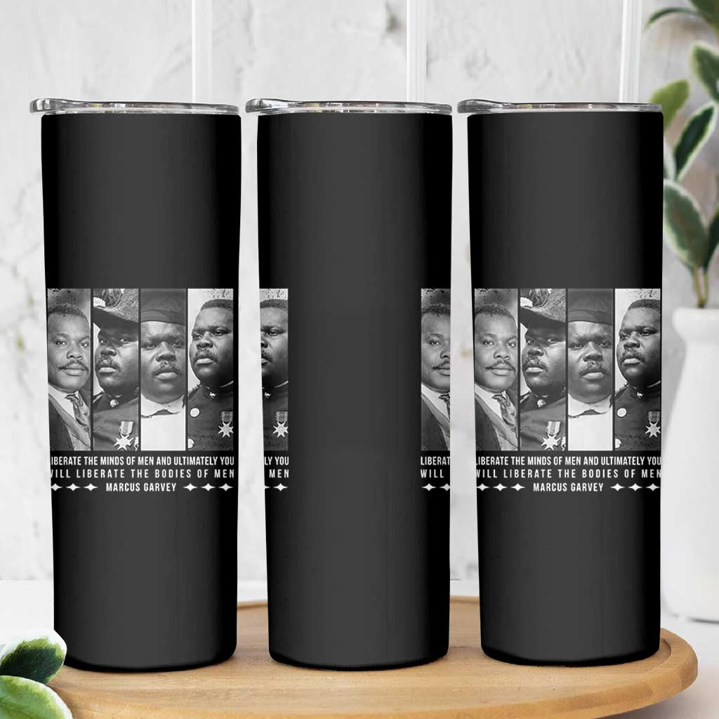 Marcus Garve Quote Skinny Tumbler Liberate The Minds Of Men