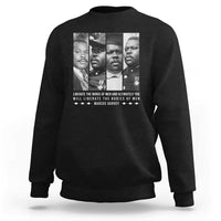 Marcus Garve Quote Sweatshirt Liberate The Minds Of Men