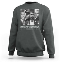 Marcus Garve Quote Sweatshirt Liberate The Minds Of Men