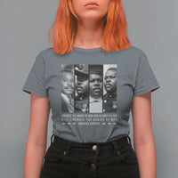 Marcus Garve Quote T Shirt For Women Liberate The Minds Of Men