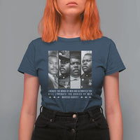 Marcus Garve Quote T Shirt For Women Liberate The Minds Of Men