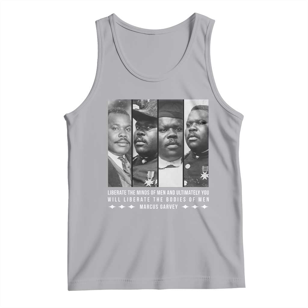 Marcus Garve Quote Tank Top Liberate The Minds Of Men