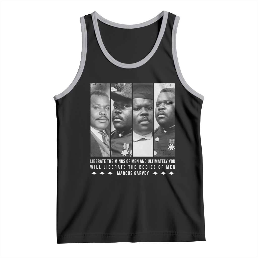 Marcus Garve Quote Tank Top Liberate The Minds Of Men