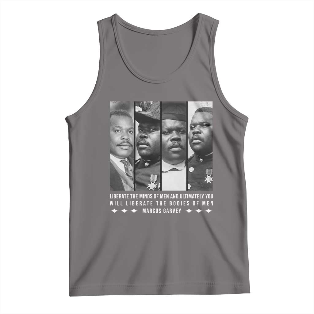 Marcus Garve Quote Tank Top Liberate The Minds Of Men