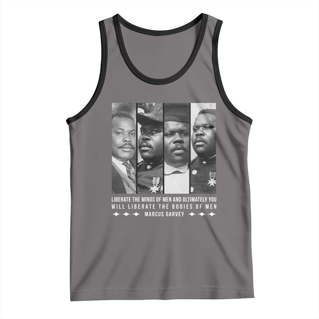 Marcus Garve Quote Tank Top Liberate The Minds Of Men