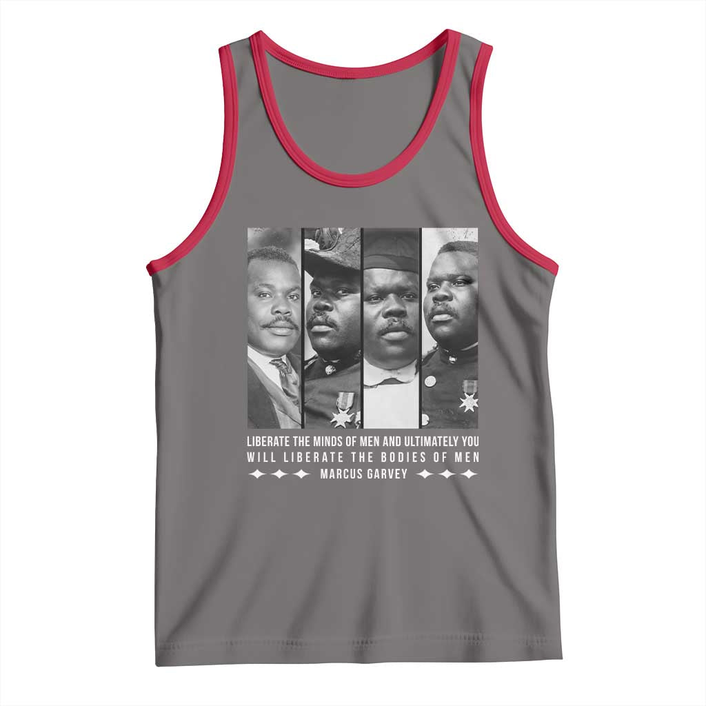 Marcus Garve Quote Tank Top Liberate The Minds Of Men