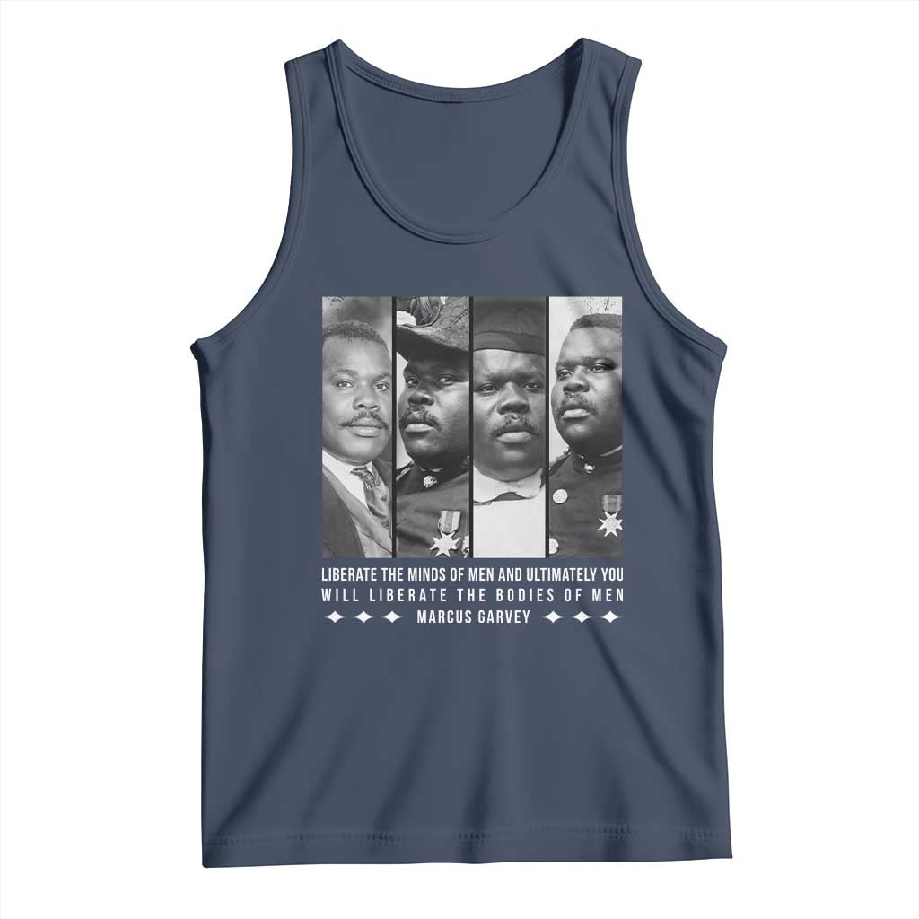 Marcus Garve Quote Tank Top Liberate The Minds Of Men