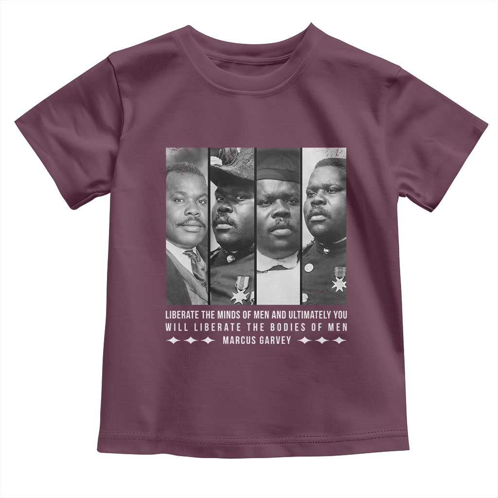 Marcus Garve Quote Toddler T Shirt Liberate The Minds Of Men