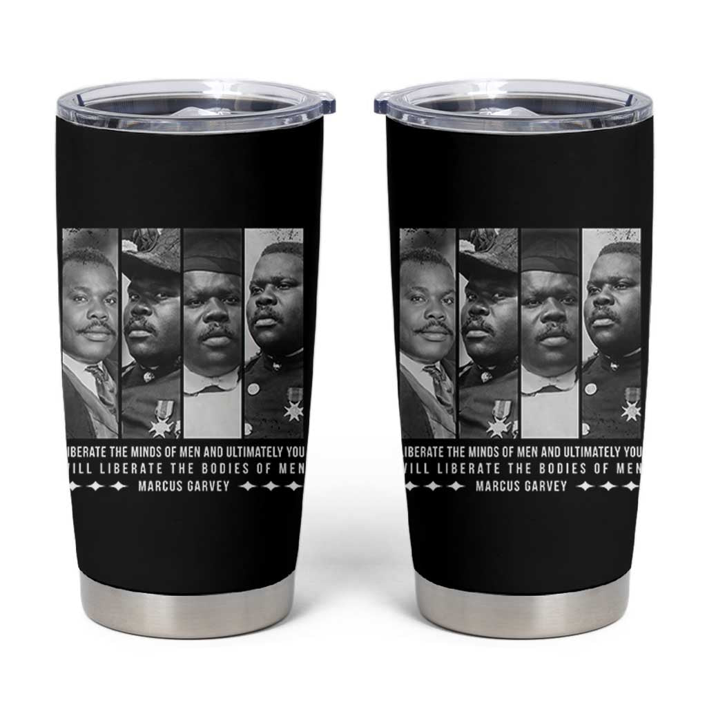 Marcus Garve Quote Tumbler Cup Liberate The Minds Of Men