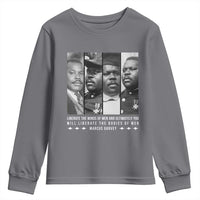 Marcus Garve Quote Youth Sweatshirt Liberate The Minds Of Men