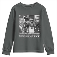 Marcus Garve Quote Youth Sweatshirt Liberate The Minds Of Men