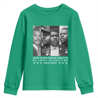 Marcus Garve Quote Youth Sweatshirt Liberate The Minds Of Men