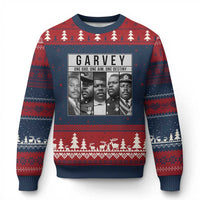 Marcus Garvey Quote Ugly Christmas Sweater One God One Aim One Destiny