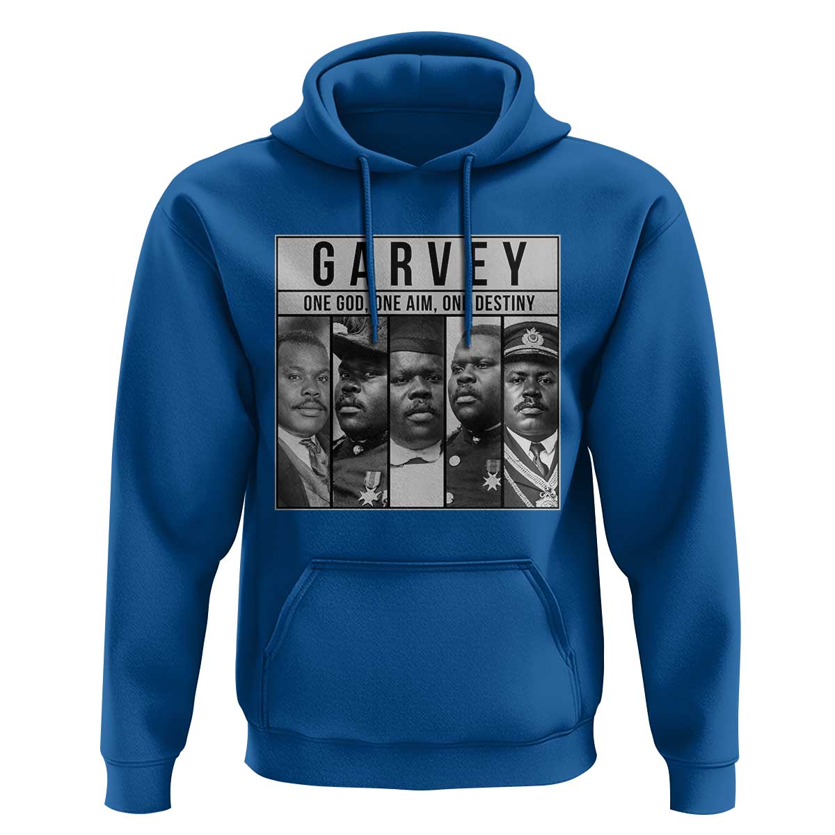 Marcus Garvey Quote Hoodie One God One Aim One Destiny