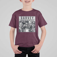Marcus Garvey Quote T Shirt For Kid One God One Aim One Destiny