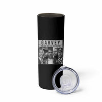 Marcus Garvey Quote Skinny Tumbler One God One Aim One Destiny