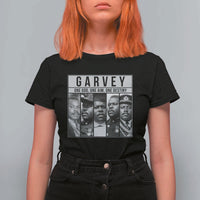 Marcus Garvey Quote T Shirt For Women One God One Aim One Destiny