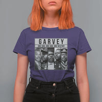 Marcus Garvey Quote T Shirt For Women One God One Aim One Destiny