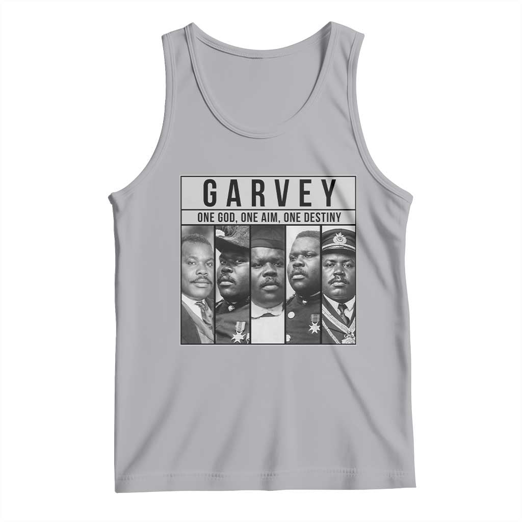 Marcus Garvey Quote Tank Top One God One Aim One Destiny