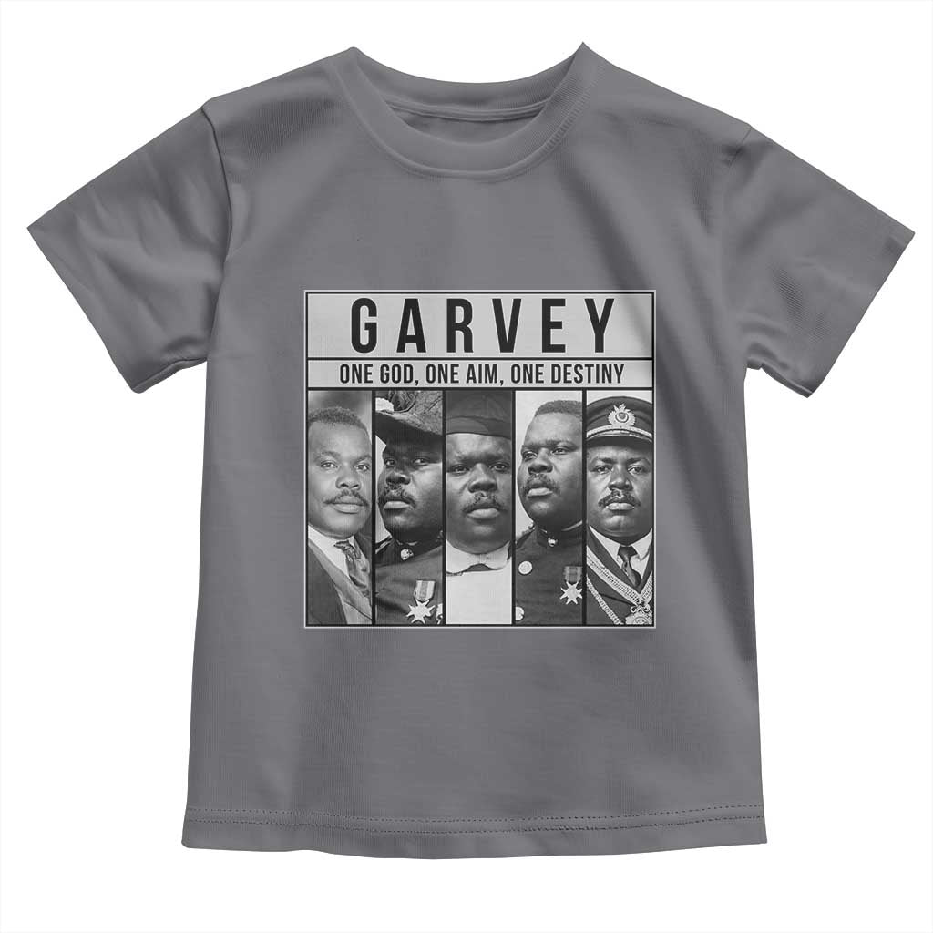 Marcus Garvey Quote Toddler T Shirt One God One Aim One Destiny