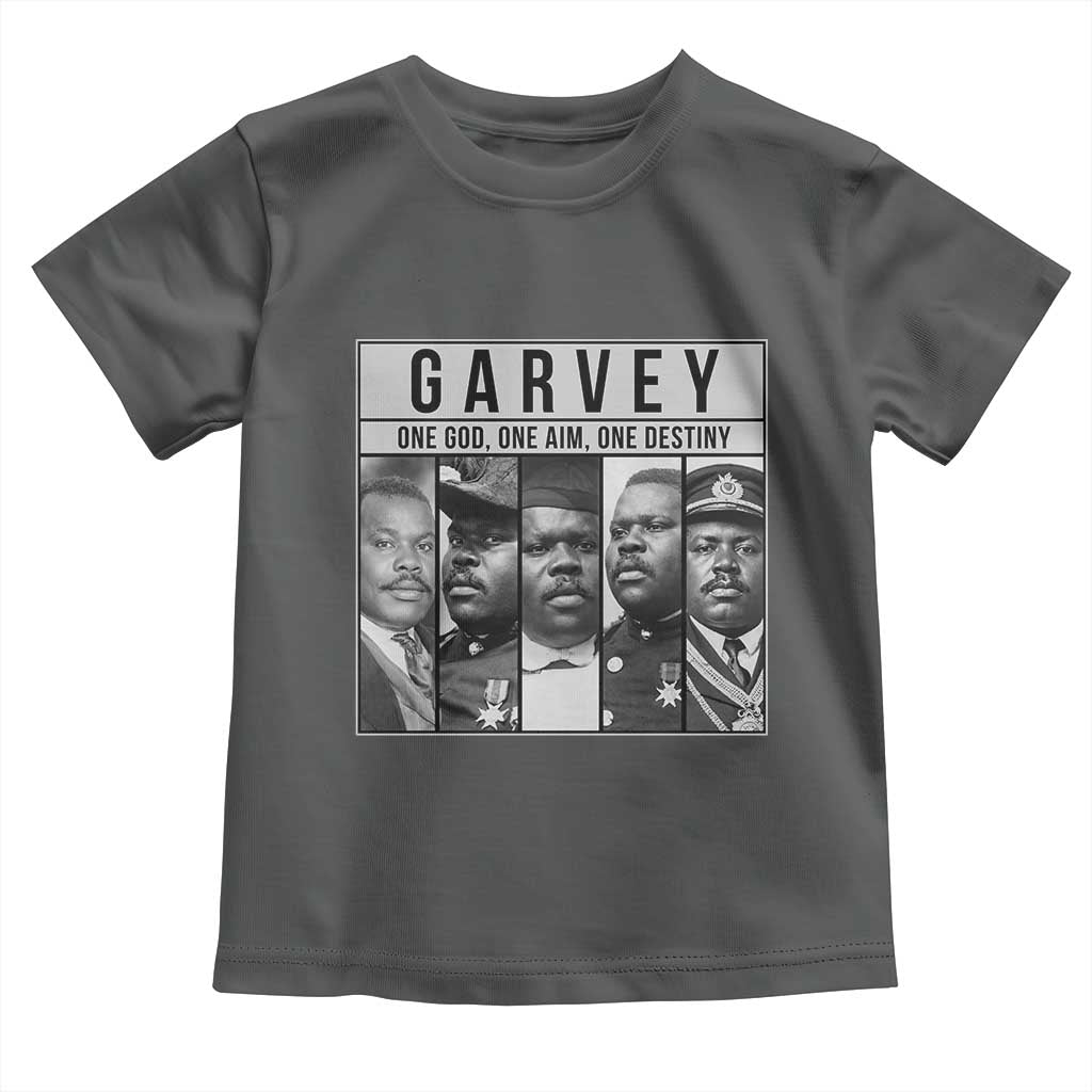 Marcus Garvey Quote Toddler T Shirt One God One Aim One Destiny