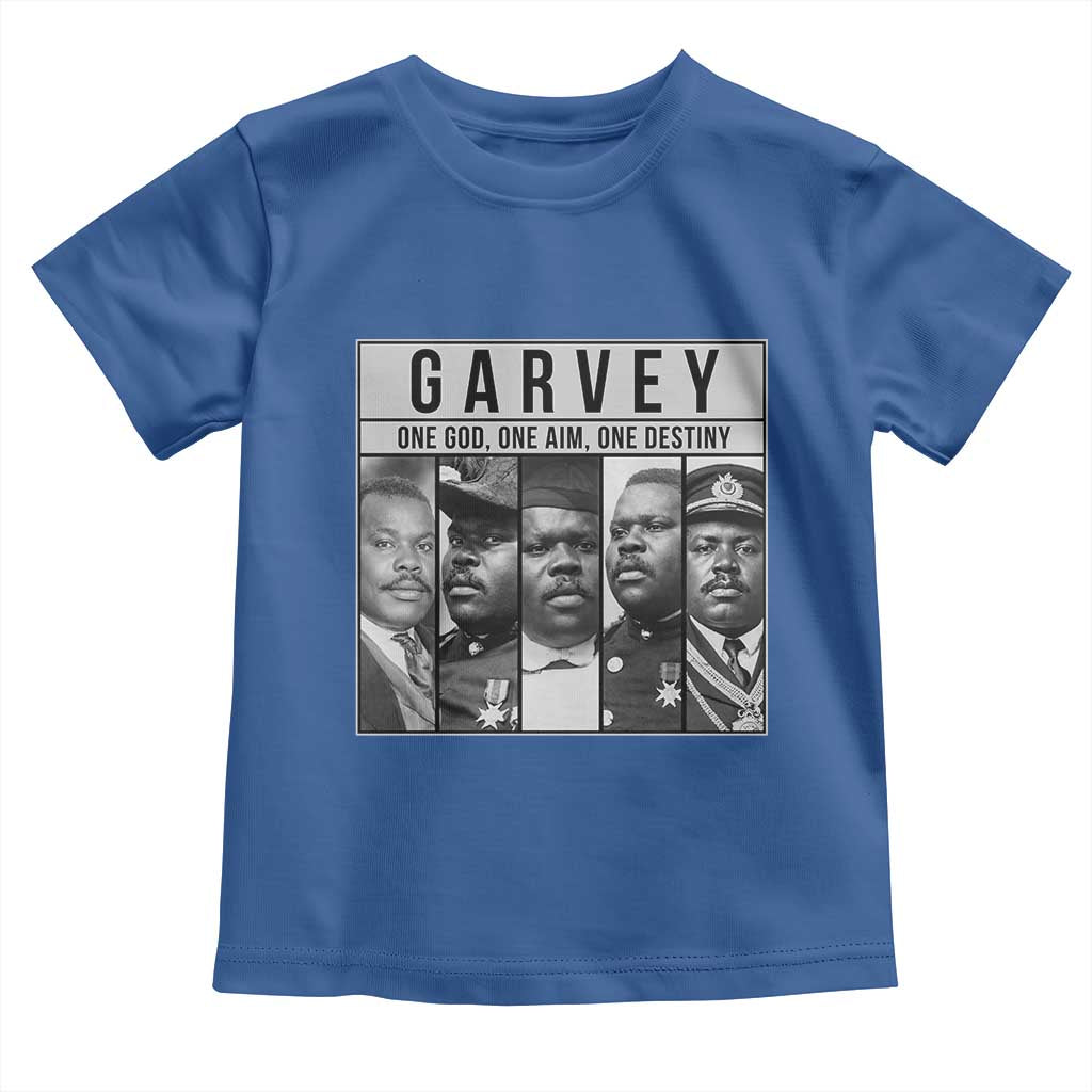 Marcus Garvey Quote Toddler T Shirt One God One Aim One Destiny