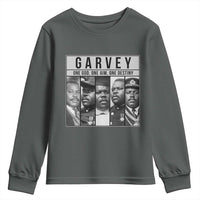 Marcus Garvey Quote Youth Sweatshirt One God One Aim One Destiny