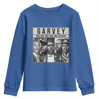 Marcus Garvey Quote Youth Sweatshirt One God One Aim One Destiny