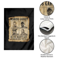 Vintage Marcus Garvey Garden Flag Up You Mighty Race Quote