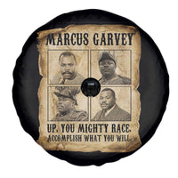 Vintage Marcus Garvey Spare Tire Cover Up You Mighty Race Quote
