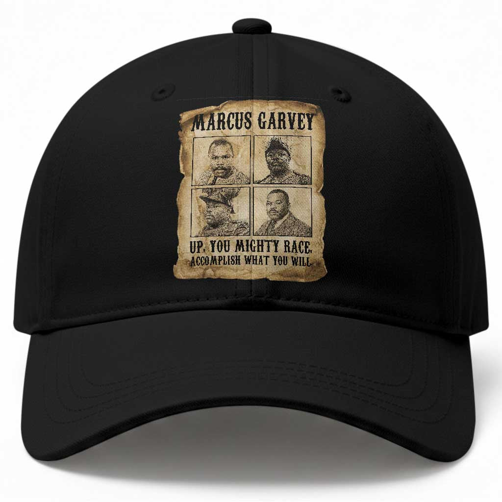 Vintage Marcus Garvey Baseball Cap Up You Mighty Race Quote