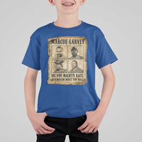 Vintage Marcus Garvey T Shirt For Kid Up You Mighty Race Quote