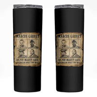 Vintage Marcus Garvey Skinny Tumbler Up You Mighty Race Quote