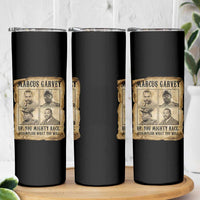 Vintage Marcus Garvey Skinny Tumbler Up You Mighty Race Quote