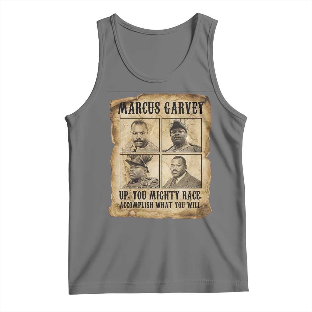 Vintage Marcus Garvey Tank Top Up You Mighty Race Quote