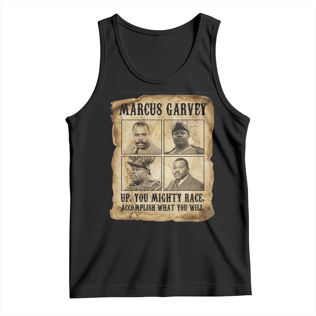 Vintage Marcus Garvey Tank Top Up You Mighty Race Quote