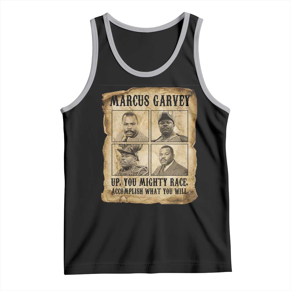 Vintage Marcus Garvey Tank Top Up You Mighty Race Quote