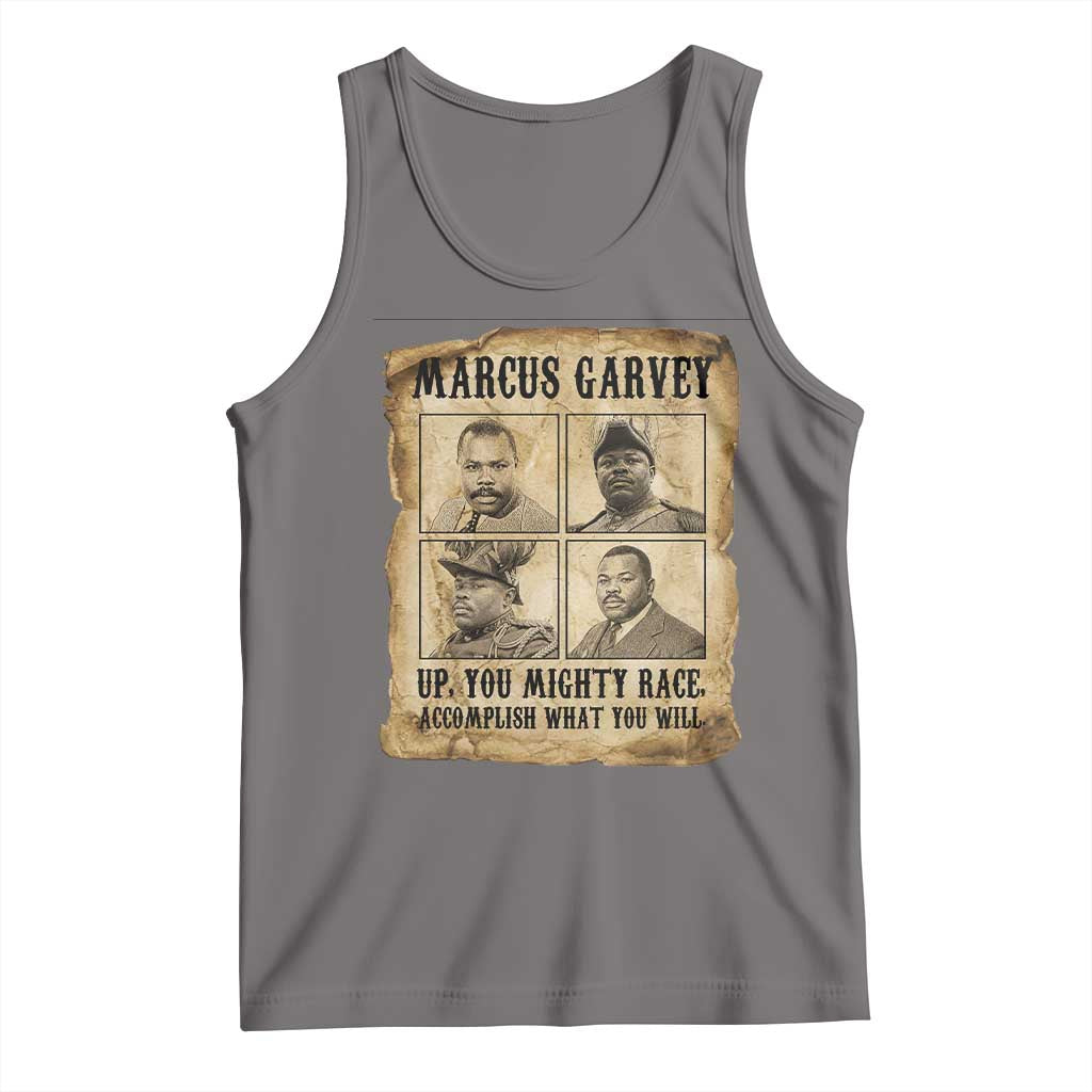 Vintage Marcus Garvey Tank Top Up You Mighty Race Quote